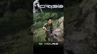 10 Hours vs 1000 Hours | The CRYSIS Experience #gaming #fps #crysis