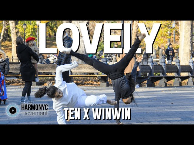 [KPOP IN PUBLIC NYC] TEN x WINWIN Choreography - lovely (Billie Eilish, Khalid) Dance Cover class=