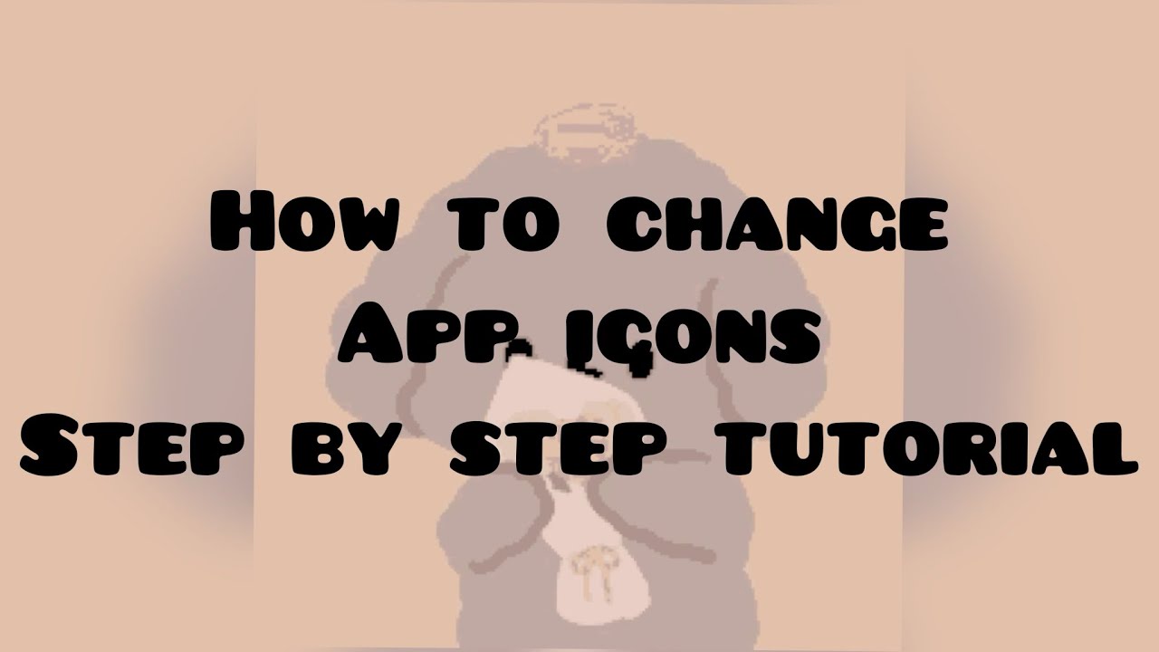How to change app icons on iOS 16 step by step tutorial! - YouTube