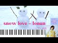 snow love/tonun/ピアノソロ【楽譜配信中】