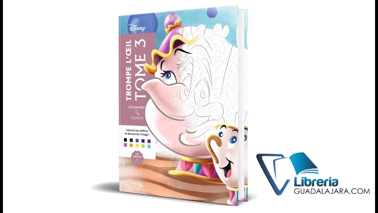 Libro Para Colorear Disney Quien Soy