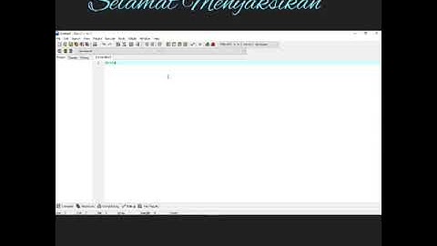 Pemrograman Modular( Fungsi)