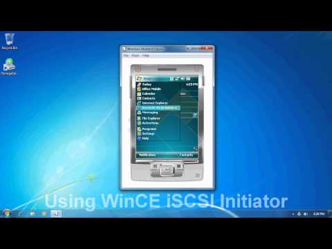 KernSafe Tutorials - Using FREE mobile iSCSI Initiator with iStorage Server