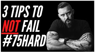 I failed 75hard over 10x.... here's why (3 Tips NOT to fail #75Hard)