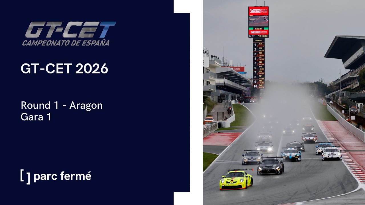 GT-CET 2026 | Round 1: Aragon – Gara 1