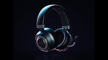 Product CGI Animation Demo 2021 with C4D & Arnold Razer kraken v2