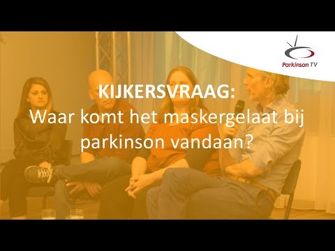 Waar komt het maskergelaat bij parkinson vandaan?