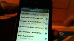 "free music" iPhone 4/4S download songs on the go  - Durasi: 1:48. 