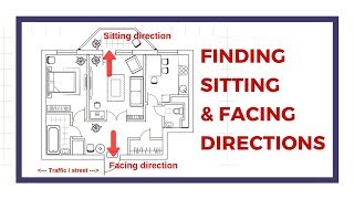 How to find the facing and sitting direction of the house and overlay on the floorplan screenshot 4