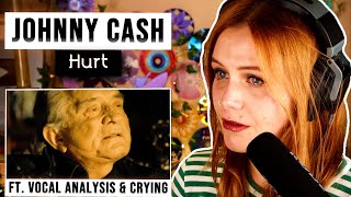 Vocal Coach 1st Time Reaction to JOHNNY CASH - “HURT”