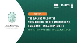 The Evolving Role of the Sustainability Officer: Managing risk, engagement, and accountability