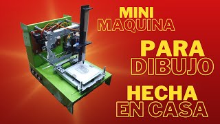 CNC hecho con LECTORAS de DVD - maquina de dibujo(CNC)