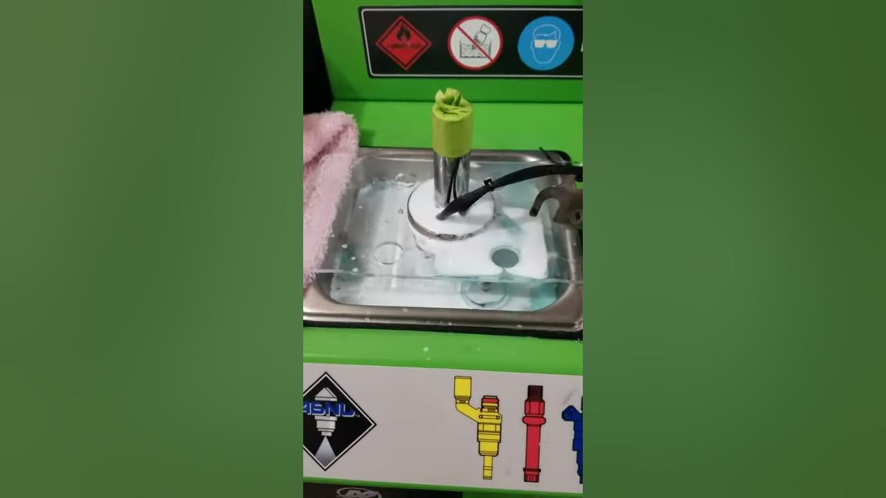 Cleaning a SkiDoo eTec Fuel Injector YouTube