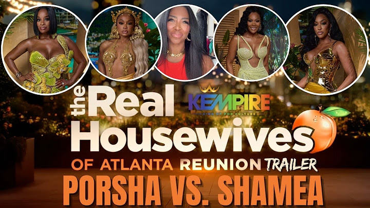 Kenya Moore SHADES Phaedra's Reunion Look, Angela DROPS Receipts + RHOA S16 Reunion Trailer Recap