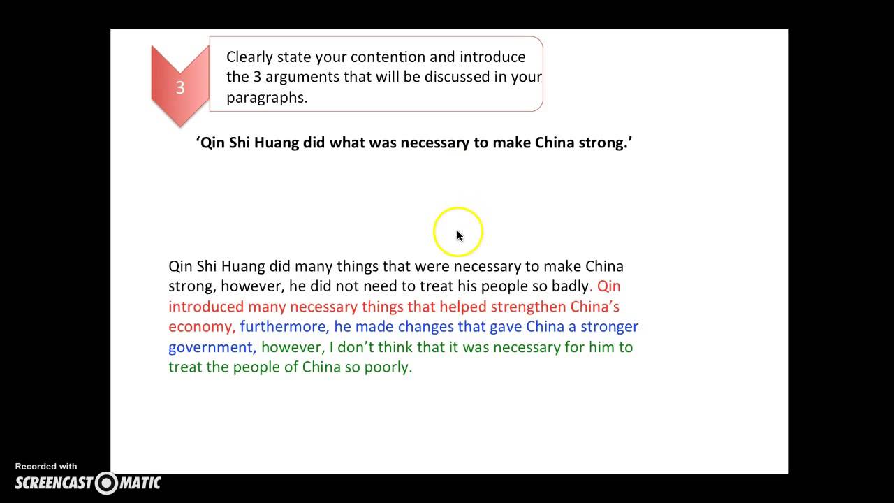 ancient china essay topics