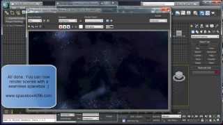 How to use Environment Map in 3DS Max (spacebox)