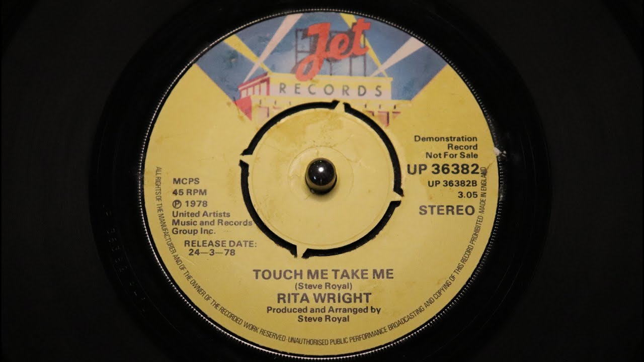 Rita Wright – Touch Me Take Me - Jet Records – UP 36382 - YouTube