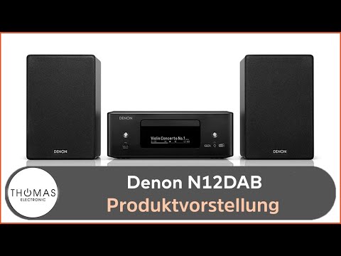 DENON - - PRODUKTVORSTELLUNG Kompakt-Stereo-Musiksystem CEOL Electronic YouTube Thomas N12DAB Hamburg