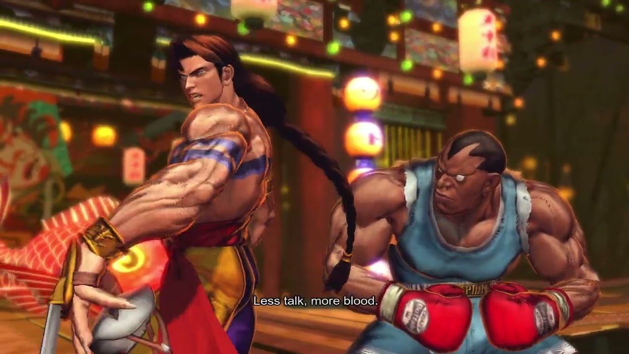 M. Bison y Yuri Han - Street Fighter X Tekken - GAMEPLAY
