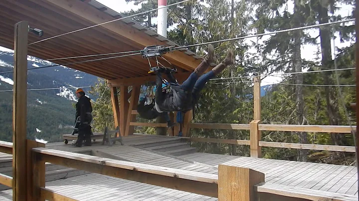 Whistler Super Fly Ziplining - Darryl + Kelsey