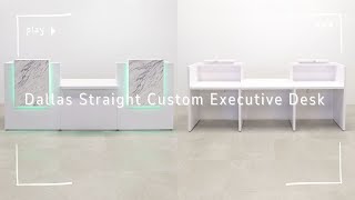 Chicago Double Counter And ADA Compliant Custom Reception Desk
