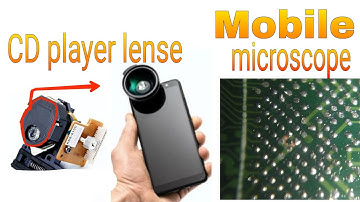Mobile microscope | how to make microscope | hack with CD #short #reels #viral #diy #lens #status #