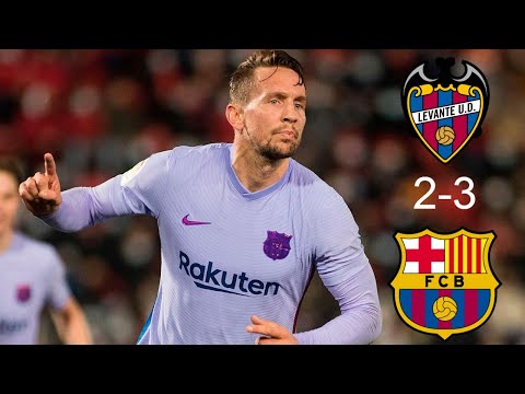 Levante vs Barcelona 2-3 Highlights & All Goals 2022 🔥🔥