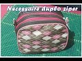 Necessaire com duplo ziper