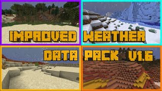 Improved Weather v1.6 - Minecraft Datapack Update