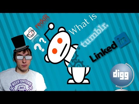 What is reddit? Welcome to Tumblr!? Что это LinkedIn and digg!?