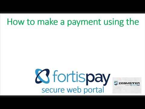 Fortis: Making a Payment