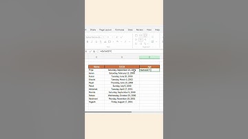 Calculate Age in Excel Using DATEDIF – Step by Step Guide