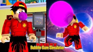 ROBLOX - FLOATING INTO SPACE WITH MY BUBBLE GUM!! screenshot 3