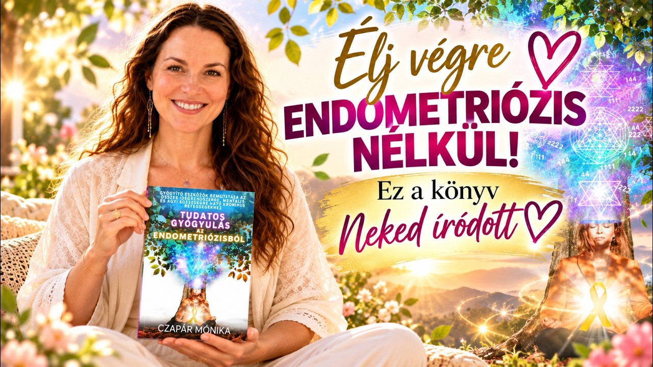 Élj Végre Endometriózis Nélkül | Tudatos Gyógyulás az Endometriózisból | Czapár Mónika