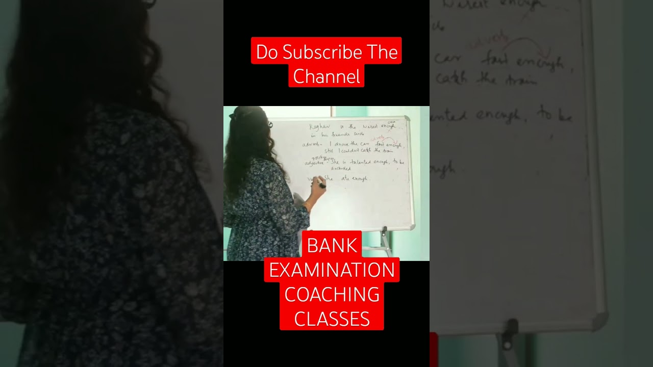 Adverbs-50 Important Error Spotting Questions Asked In Bank Examinations 3| BANK EXAMINATION CLASSES