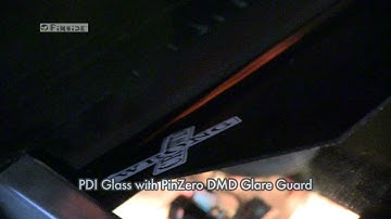 Attack From Mars - PDI Glass & PinZero DMD Glare Guard