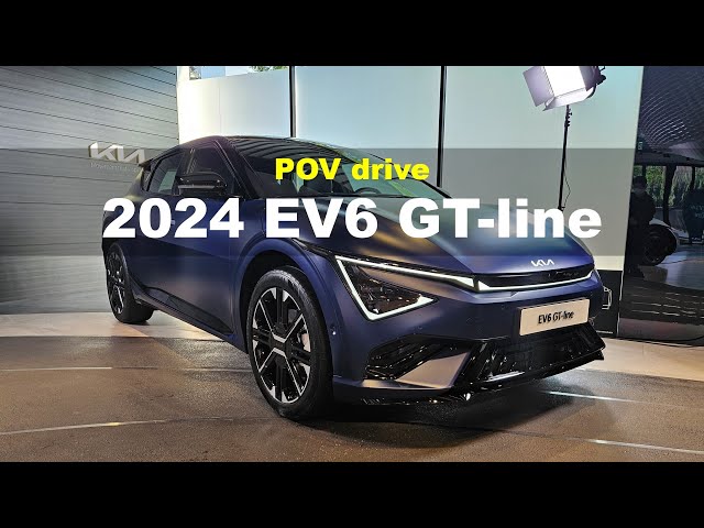 2024 KIA the new EV6 POV Exterior and Interior class=