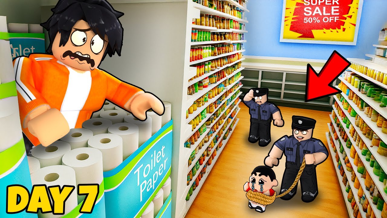 Survive 7 DAYS in a SHOPPING MALL Hide and Seek Challenge !!!