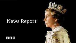 Queen's Death Announcement on British Television - September 8th 2022