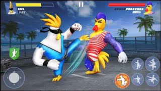 Jogo de Luta -  Animal Karate Kung Fu Fighter game android Gameplay screenshot 3