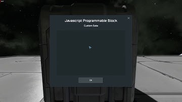 Javascript Programmable Block Mod for Space Engineers