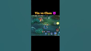 Yin vs Chou 😈 #shorts #mlbb #mobilelegends