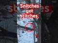 Snitches Get Stitches #bows #hunting #arrows #archery #bowhunting #fyp ￼ #deerhunting #outdoors