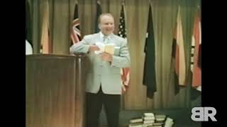 Secret Scientology - UNSEEN - Factors of Clearing - Hubbard Filmed 1958 Lecture - Dianetics