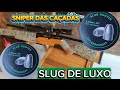 AGRUPAMENTO COM SLUG 6.35 CARABINA NOVA VISTA LUNETA SPINA