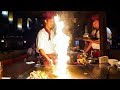 Teppanyaki LOBSTER & STEAK - Amazing Knife Skills and Fire Cooking in Waikiki, Hawaii!