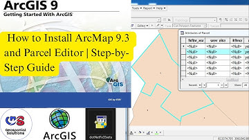 Installing ArcMap 9.3 and Parcel Editor || नेपालीमा ||