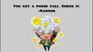 Obey Me! Mammon ringtone