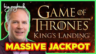 MASSIVE JACKPOT! Game of Thrones King's Landing Slot - SHOCKING!! screenshot 4