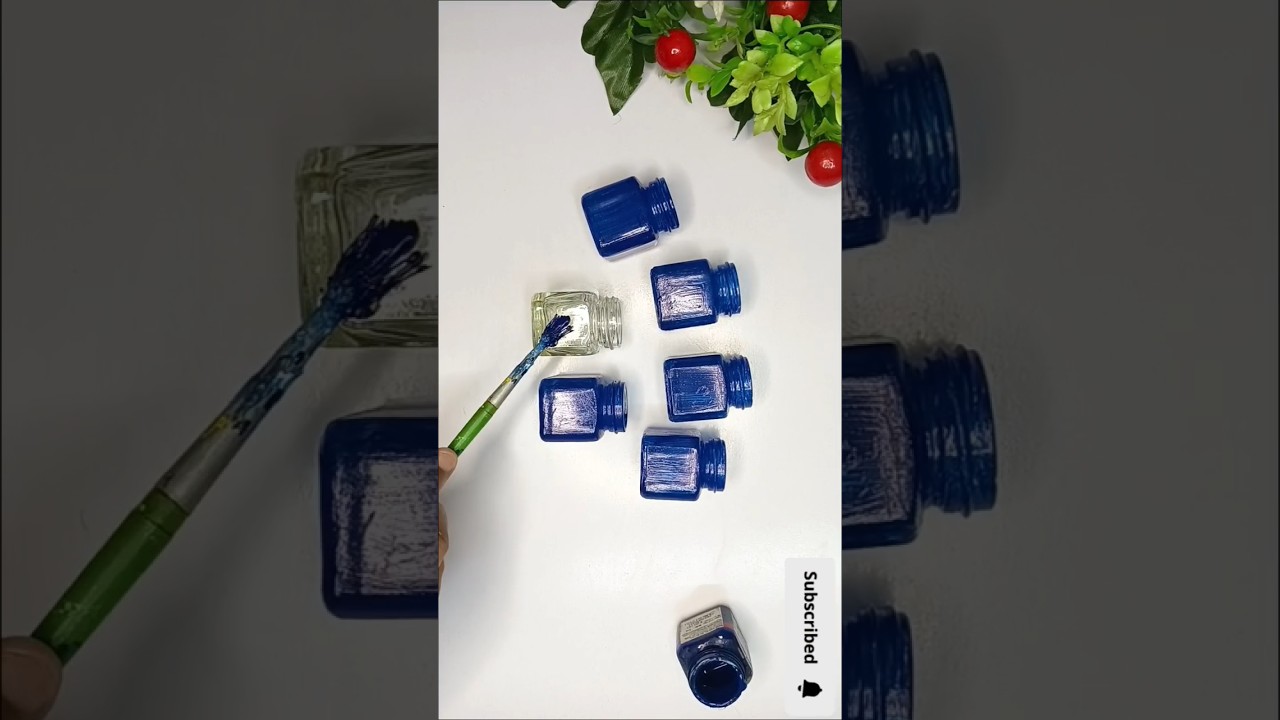 Empty Paint Bottle Craft ideas / Empty Paint Bottle Craft 